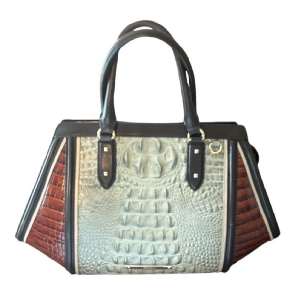 Brahmin Handbags - BRAHMIN BAG. Arden Satchel,Hemlock Westwood color, leather, never used.